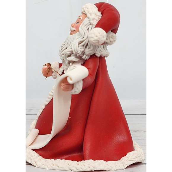 Klassic Kringle Ornament/Standing, 'Santa's Secret', Holding the Naughty List - Picture 4 of 10